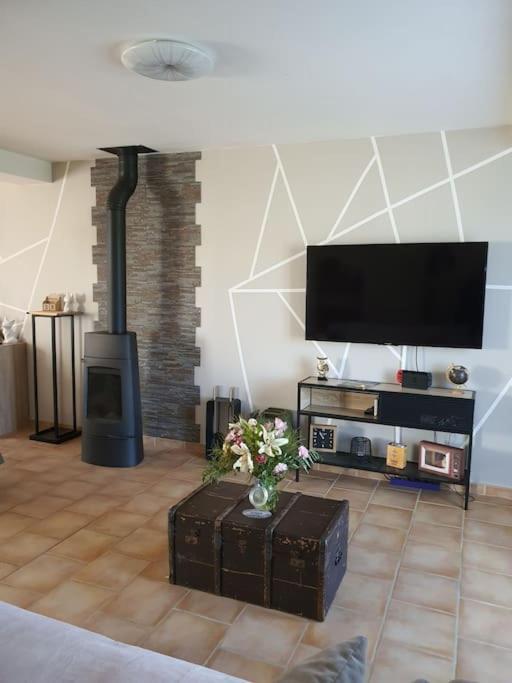Villa Familiale Avec Spa Et Sauna Saint-Antonin-de-Sommaire Extérieur photo