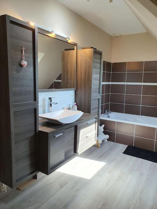 Villa Familiale Avec Spa Et Sauna Saint-Antonin-de-Sommaire Extérieur photo
