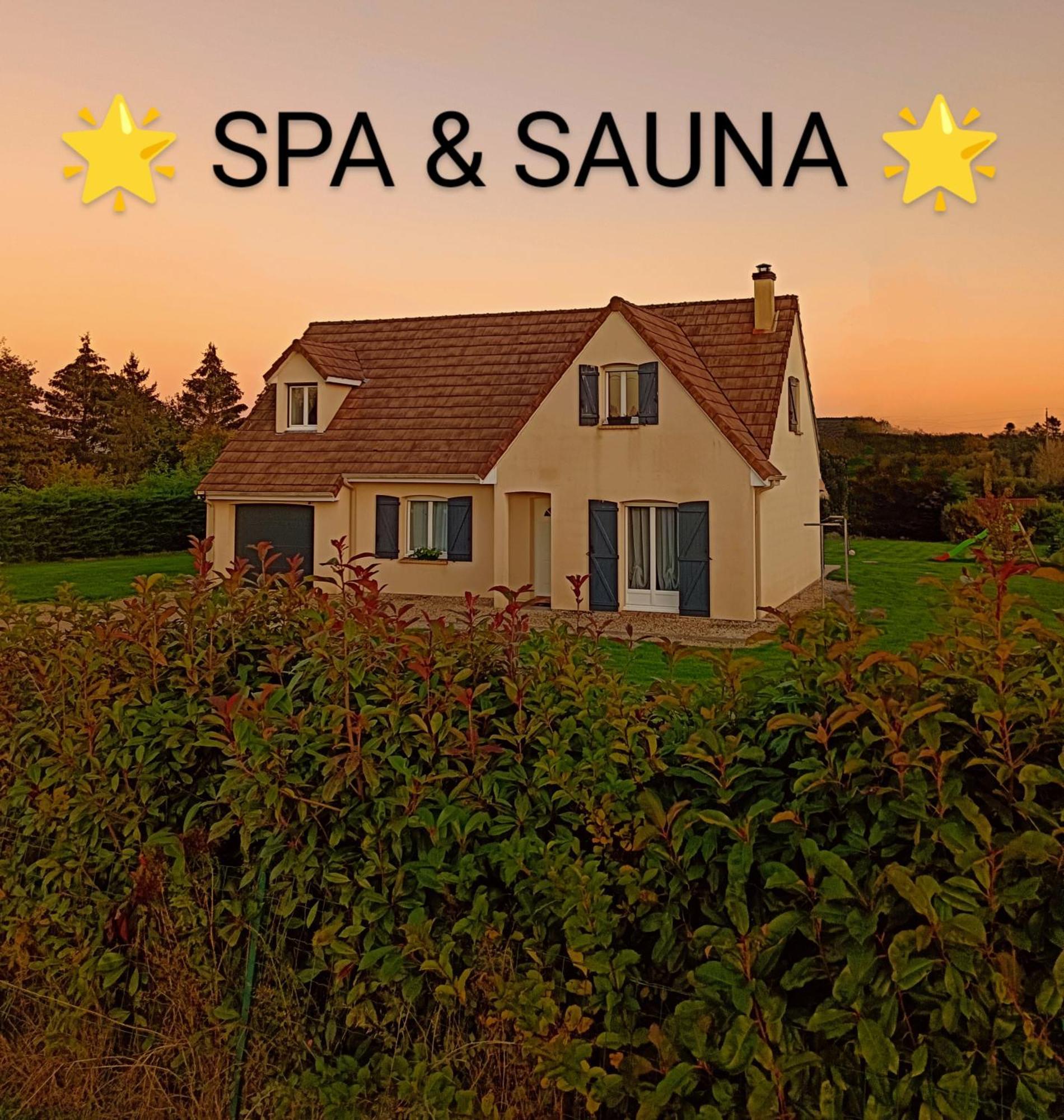 Villa Familiale Avec Spa Et Sauna Saint-Antonin-de-Sommaire Extérieur photo